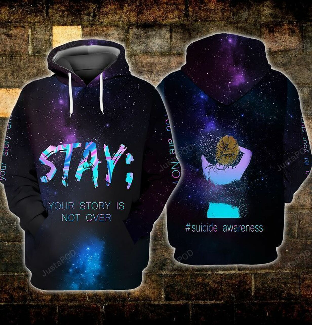 Suicide Awareness Stay Your Story Is Not Over 3d All Over Print Hoodie