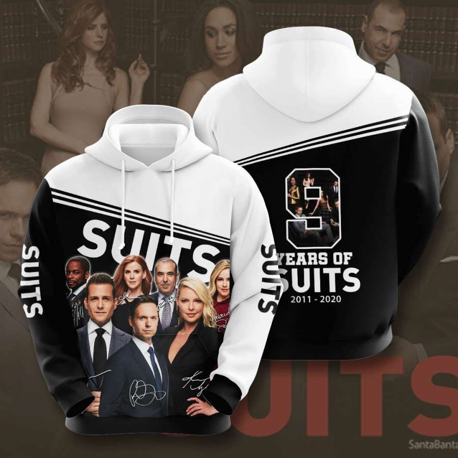 Suits No1872 Custom Hoodie 3D