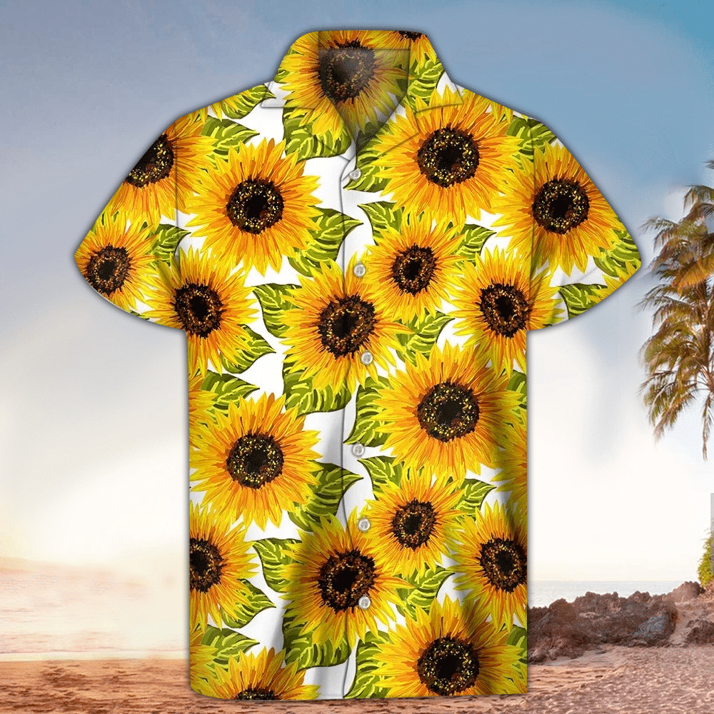 Sunflower Aloha Shirt Perfect Hawaiian Shirt For Sunflower Lover Shirt For Men and Women