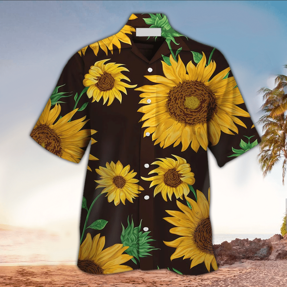 Sunflower Aloha Shirt Perfect Hawaiian Shirt For Sunflower Lover Shirt For Men and Women