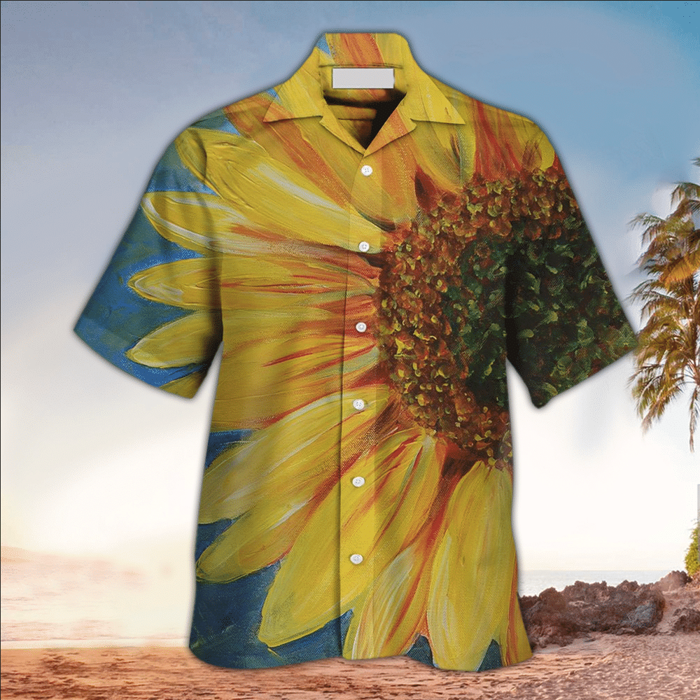 Sunflower Aloha Shirt Perfect Hawaiian Shirt For Sunflower Lover Shirt For Men and Women