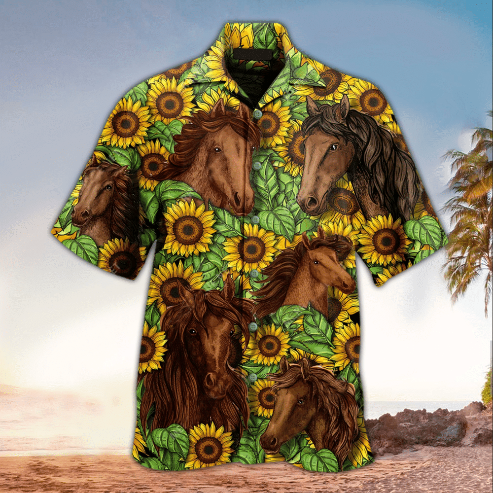 Sunflower Hawaiian Shirt Perfect Gift Ideas For Sunflower Lover Shirt For Men and Women