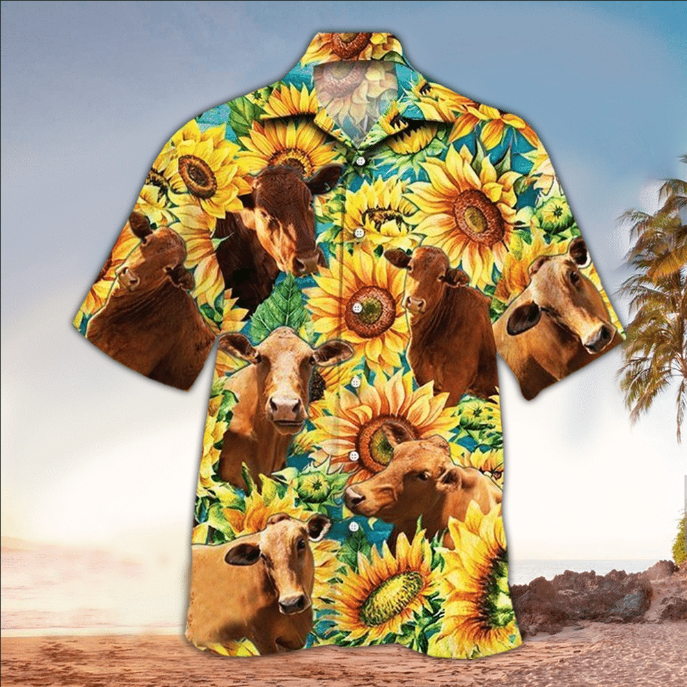 Sunflower Hawaiian Shirt Perfect Gift Ideas For Sunflower Lover Shirt For Men and Women