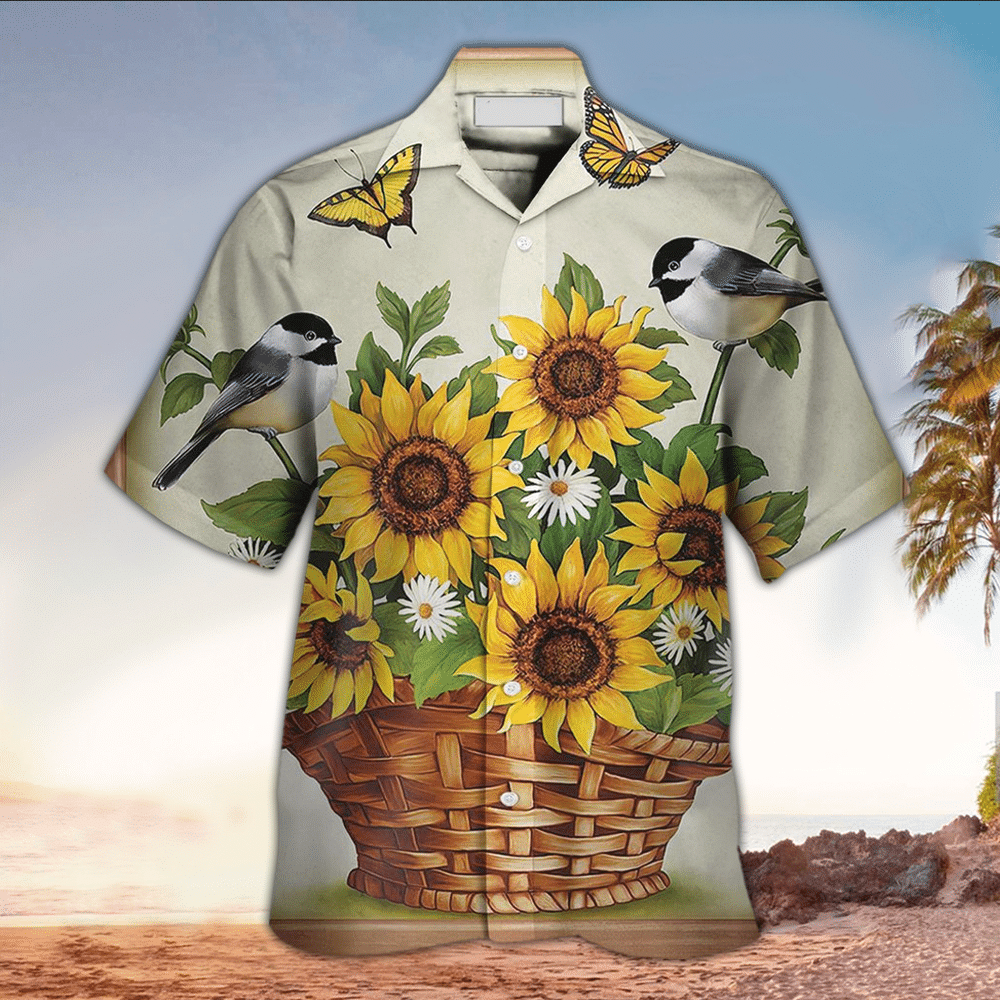 Sunflower Hawaiian Shirt Perfect Gift Ideas For Sunflower Lover Shirt For Men and Women