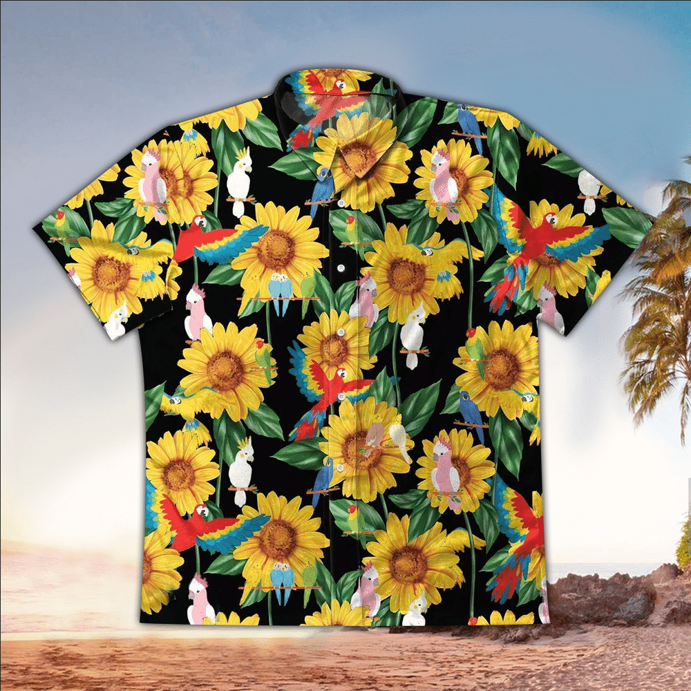 Sunflower Hawaiian Shirt Sunflower Button Up Shirt For Men and Women