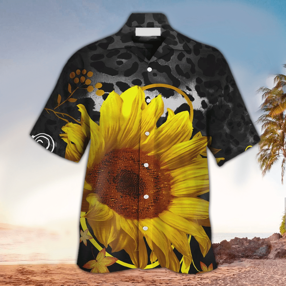 Sunflower Hawaiian Shirt Sunflower Button Up Shirt For Men and Women