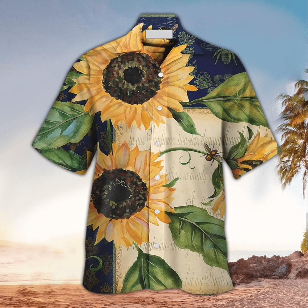 Sunflower Hawaiian Shirt Sunflower Lover Gifts Shirt For Men and Women