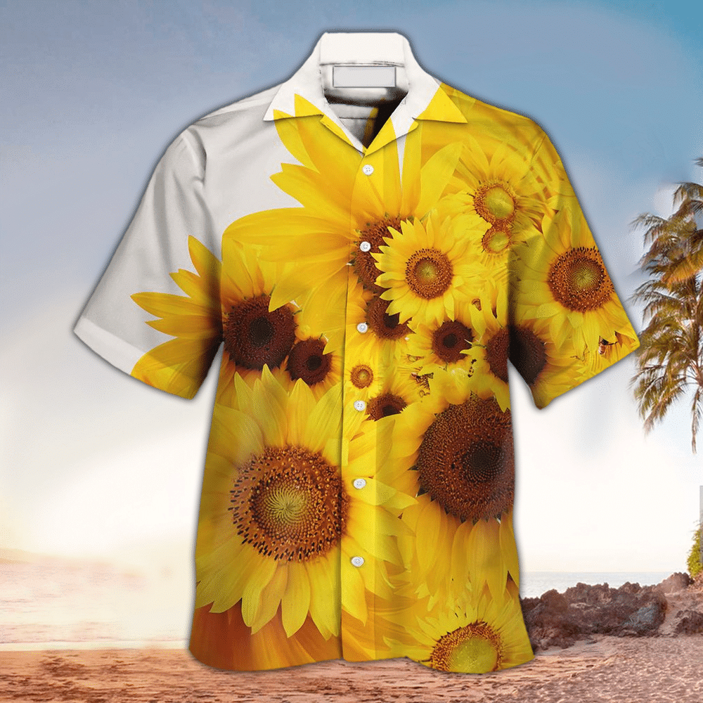 Sunflower Shirt Sunflower Hawaiian Shirt For Sunflower Lovers Shirt For Men and Women