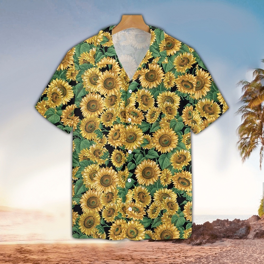 Sunflower Shirt Sunflower Hawaiian Shirt For Sunflower Lovers Shirt For Men and Women