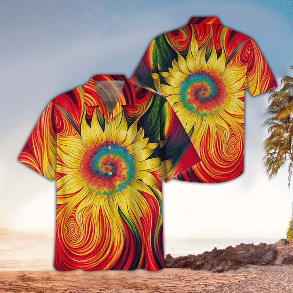 Sunflower Shirt Sunflower Hawaiian Shirt For Sunflower Lovers Shirt For Men and Women