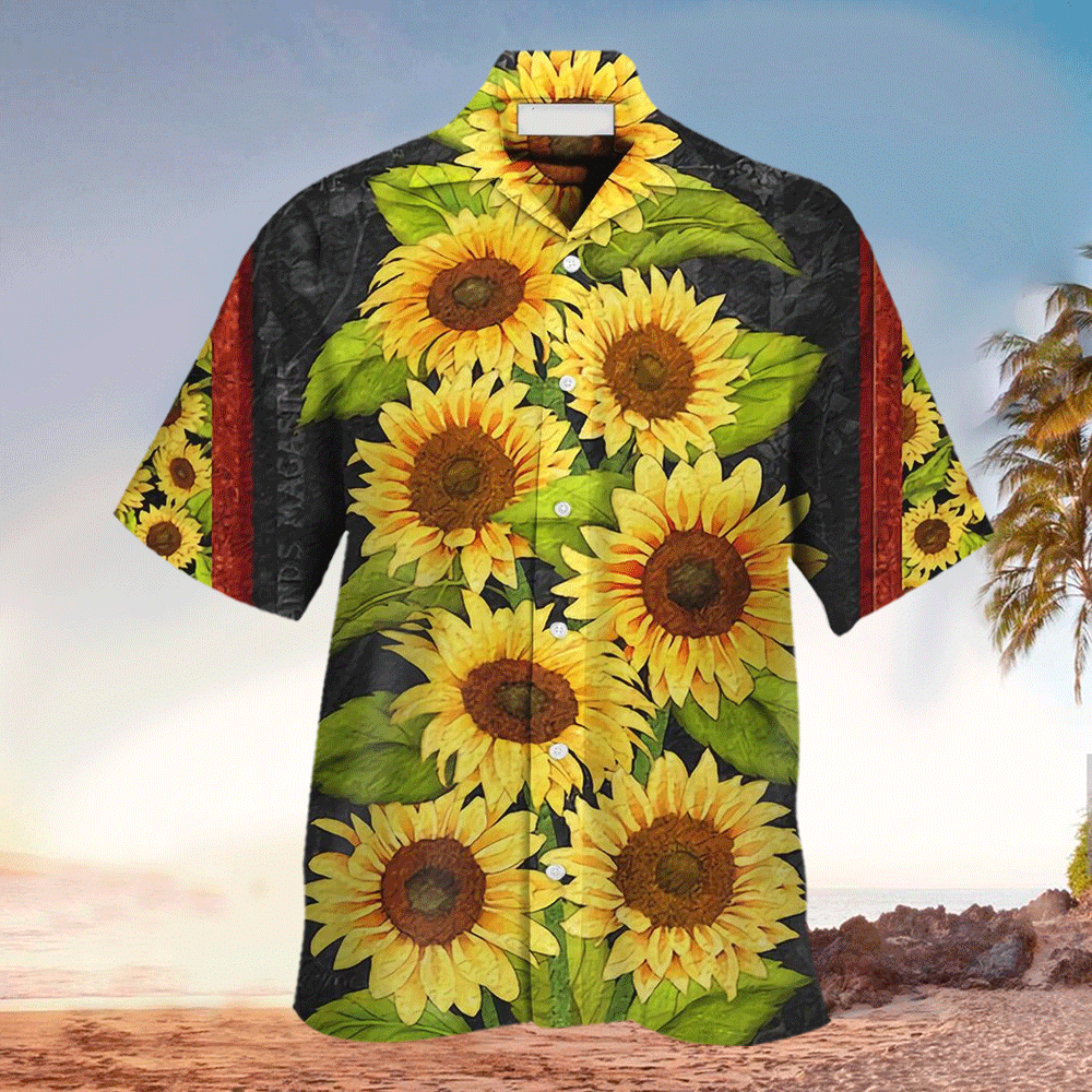 Sunflower Shirt Sunflower Hawaiian Shirt For Sunflower Lovers Shirt For Men and Women