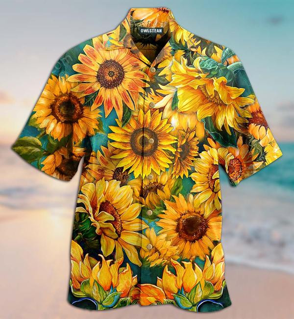 Sunflowers Is Peace Life Limited - Hawaiian Shirt - Hawaiian Shirt For Men