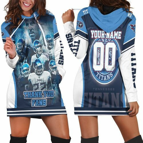 Super Bowl 2021 Afc South Champions Tennessee Titans Personalized Hoodie Dress Sweater Dress Sweatshirt Dress