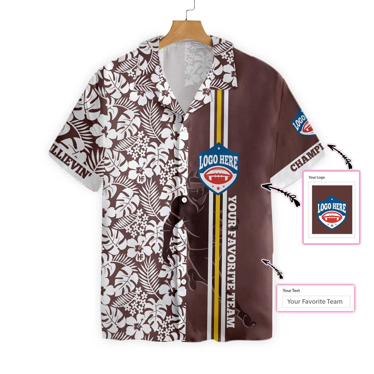 Super Bowl LV Dont Stop Billievin Custom Hawaiian Shirt