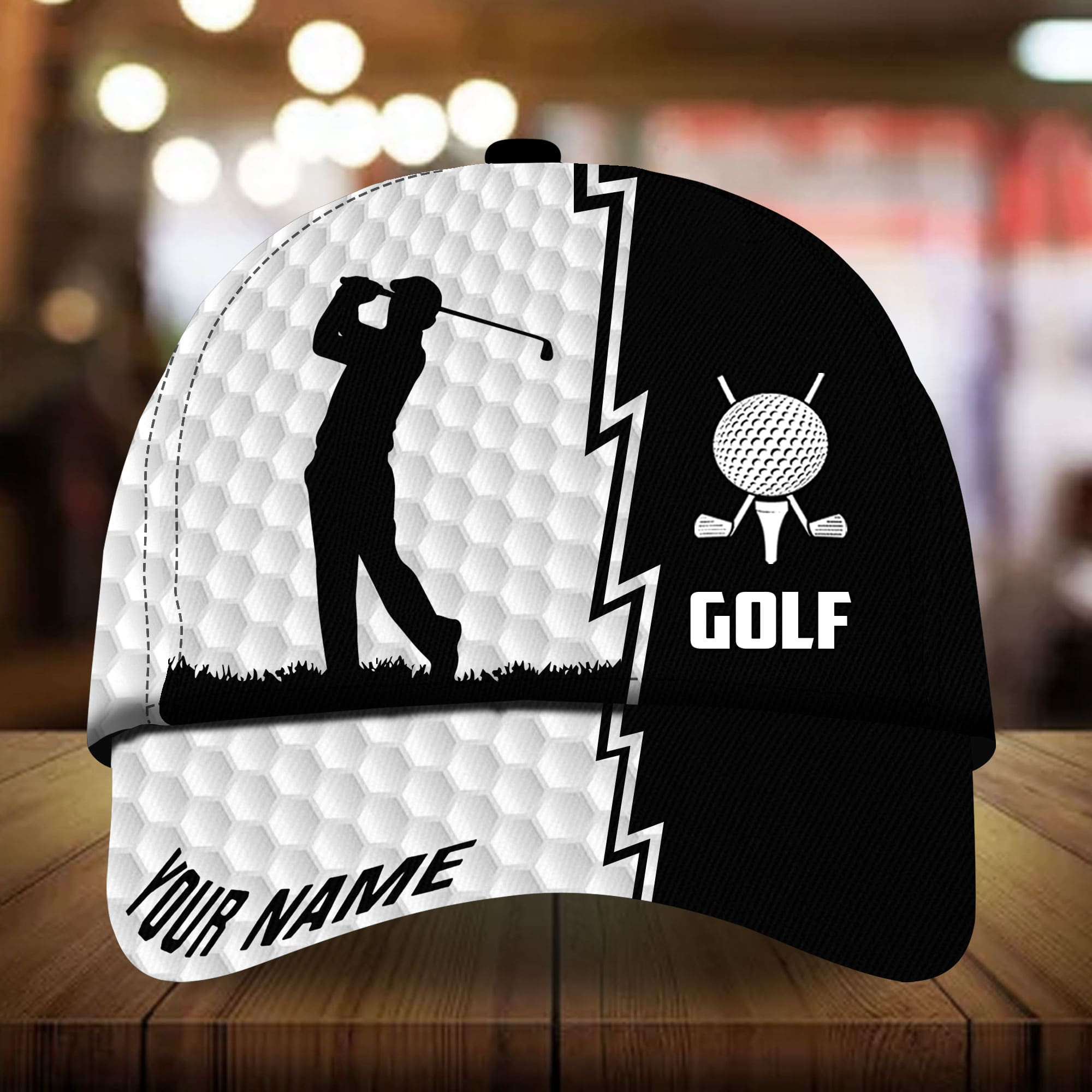 Super Cool Golfer Golf Hat For Golf Lover Multicolored Personalized Classic Cap