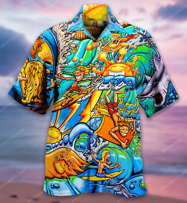 Surf Happy Limited Edition - Hawaiian Shirt Hawaiian Shirt For Men