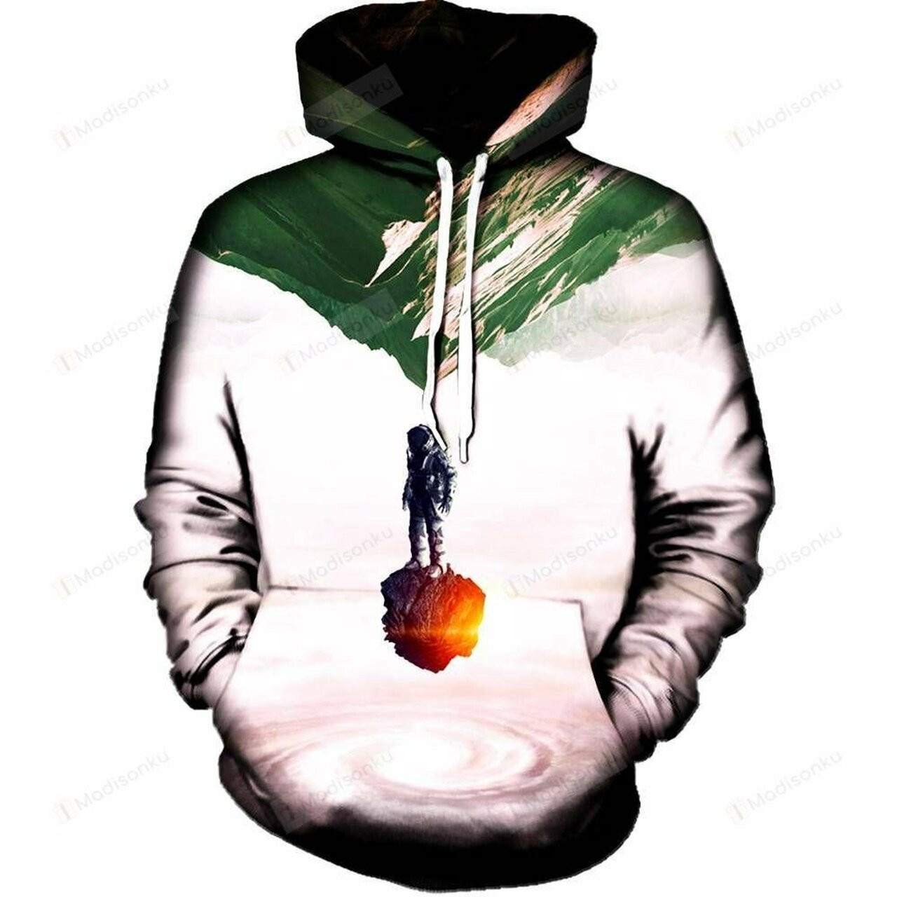 Surreal Astronaut For Unisex 3d All Over Print Hoodie