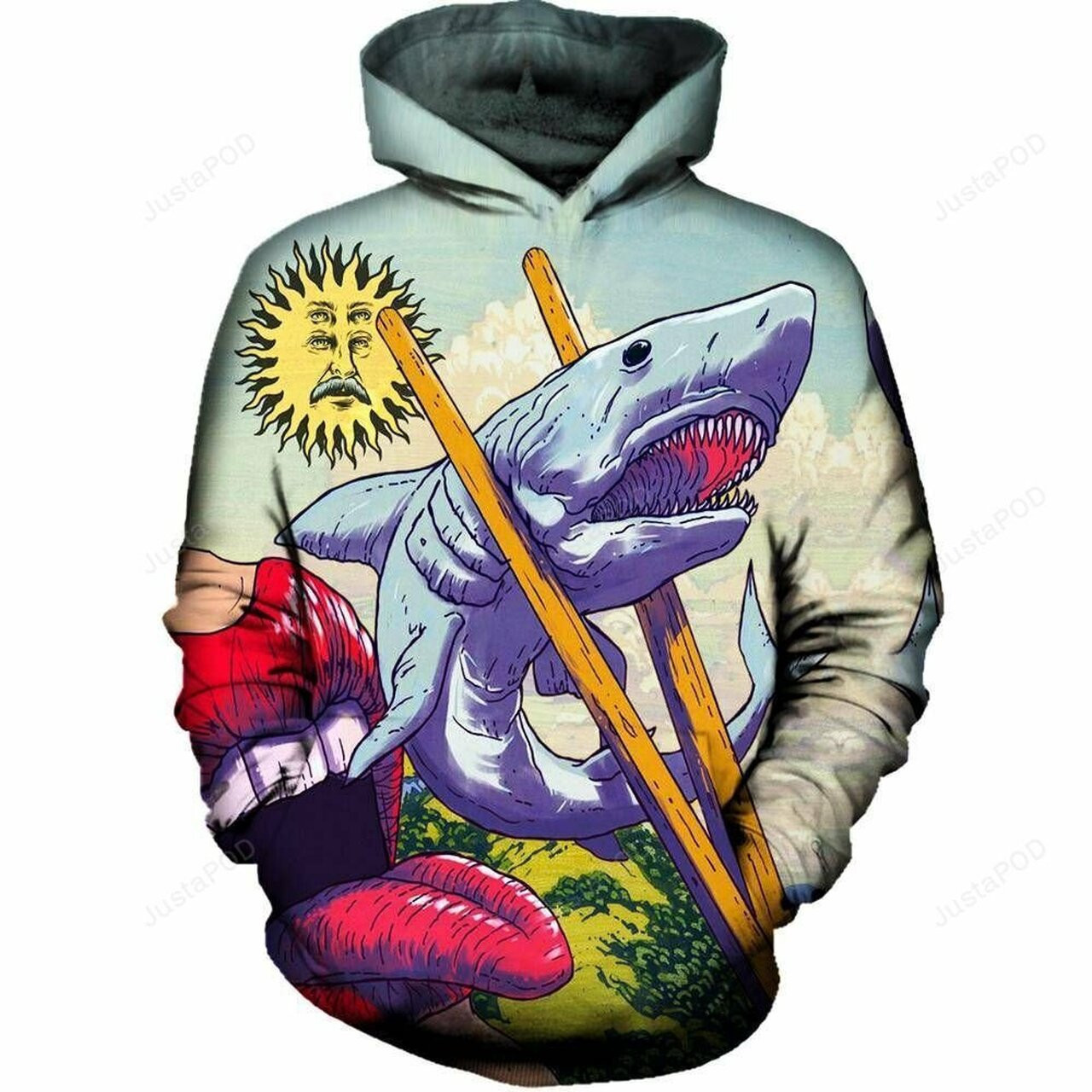 Sushi Suzi 3d All Over Printed Hoodie