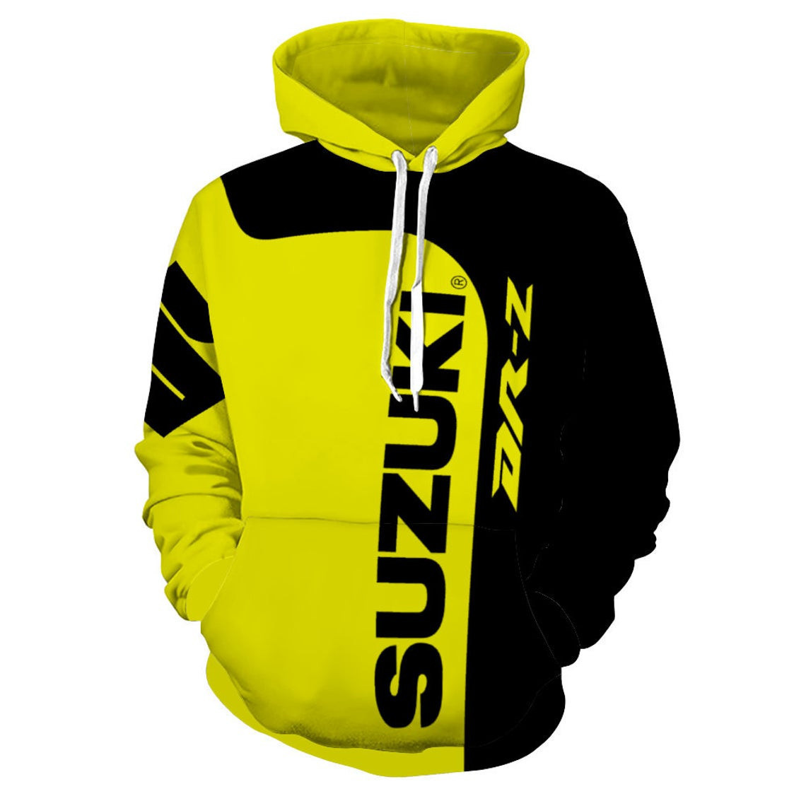 Suzuki DRZ 400 Yellow Hoodie