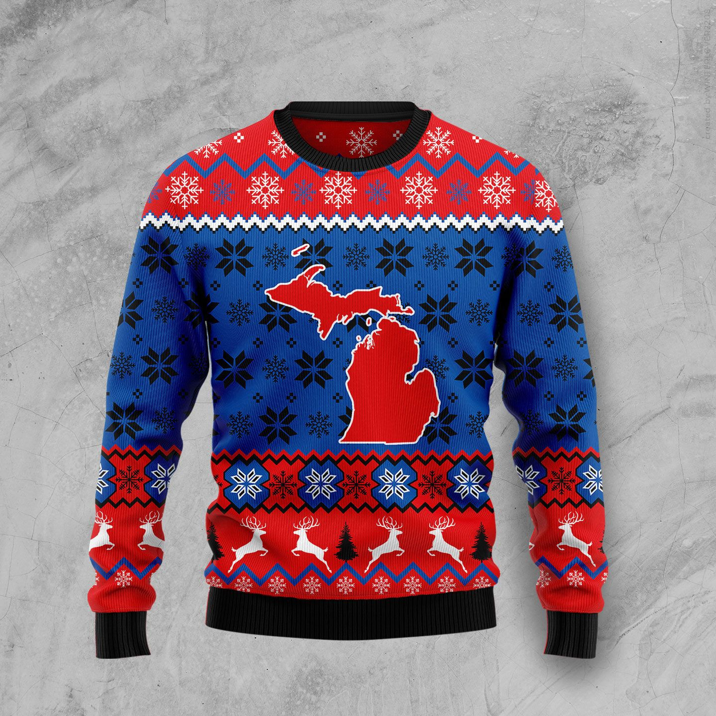 Sweet Home Michigan Ugly Christmas Sweater Ugly Sweater For Men Women