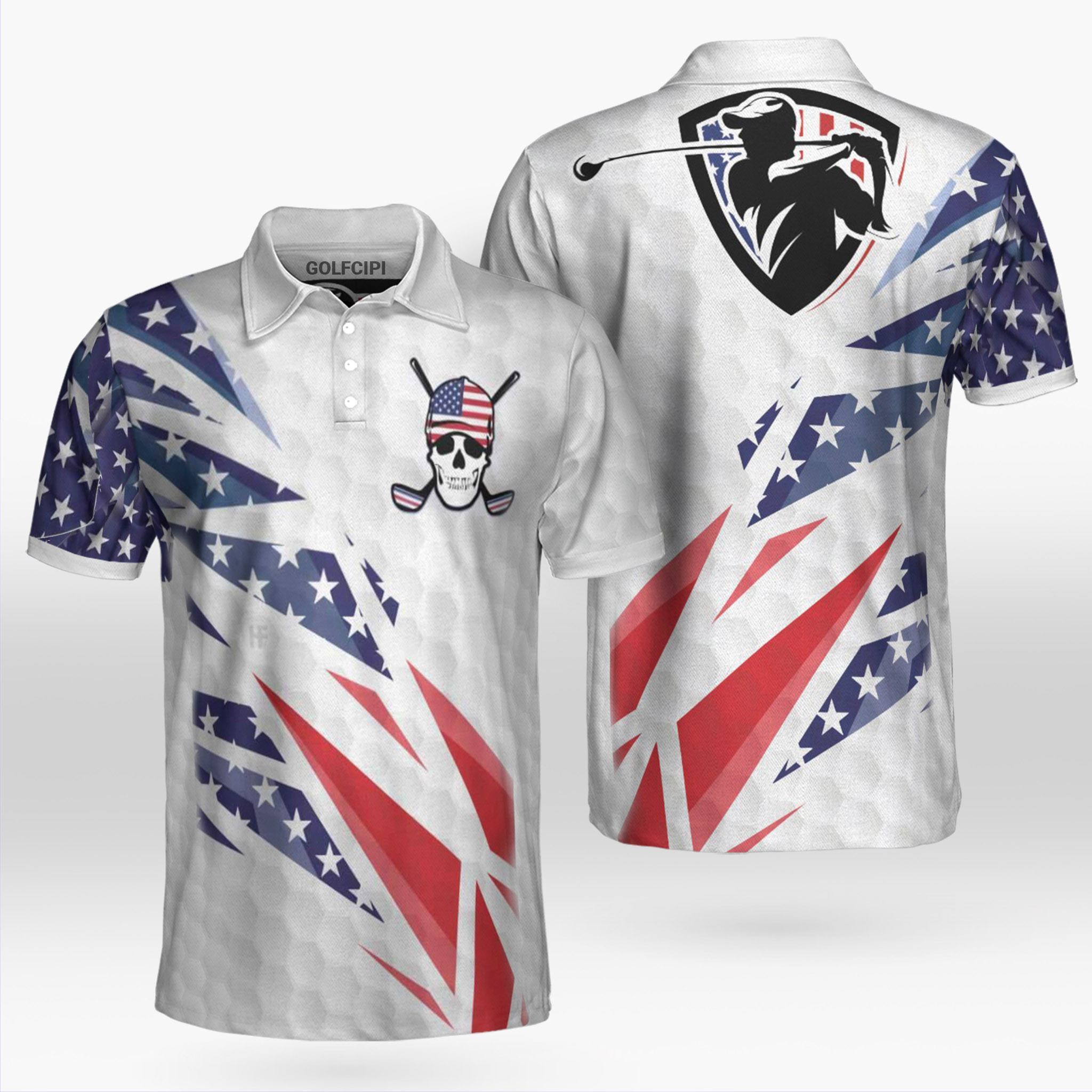 Swing Unique American Golf Shirt Best Golf Shirts For Men