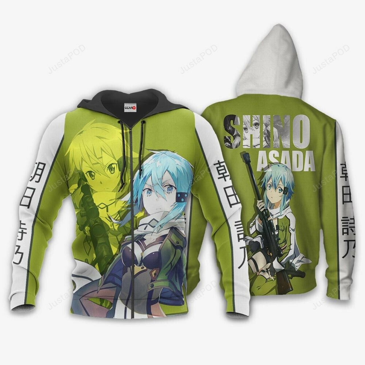 Sword Art Online Shino Asada Anime 3d All Over Print Hoodie