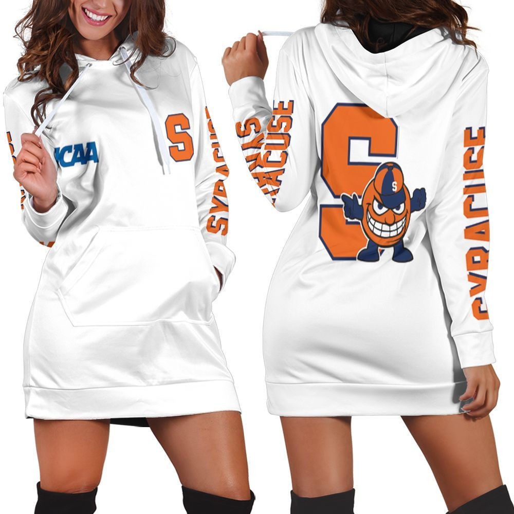 Syracuse Orange Ncaa Hoodie Dress Sweater Dress Sweatshirt Dress