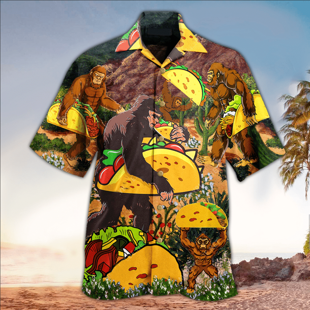 Taco Aloha Shirt Hawaiian Shirt For Taco Lovers Shirt For Men and Women