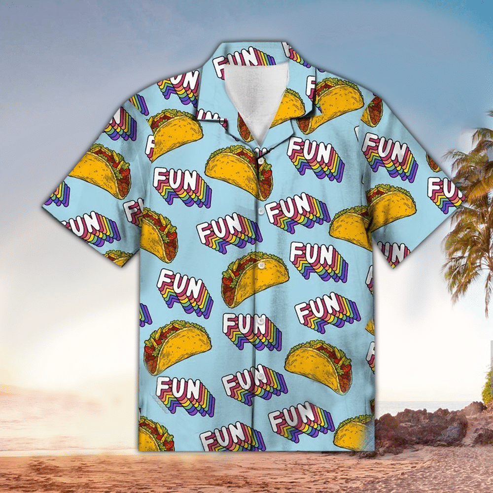 Taco Aloha Shirt Hawaiian Shirt For Taco Lovers Shirt For Men and Women