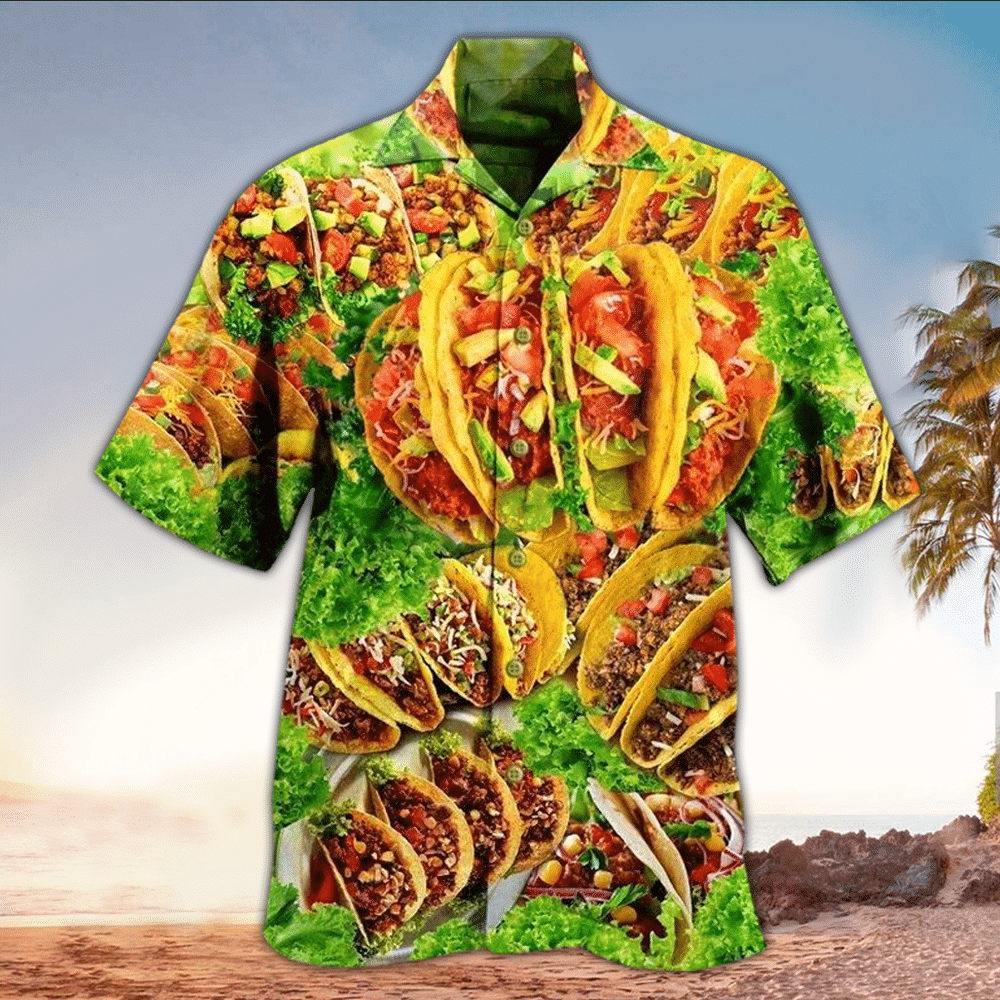 Taco Aloha Shirt Hawaiian Shirt For Taco Lovers Shirt For Men and Women