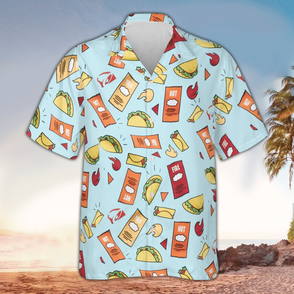 Taco Hawaiian Shirt Perfect Taco Terrier Clothing Shirt For Men and Women