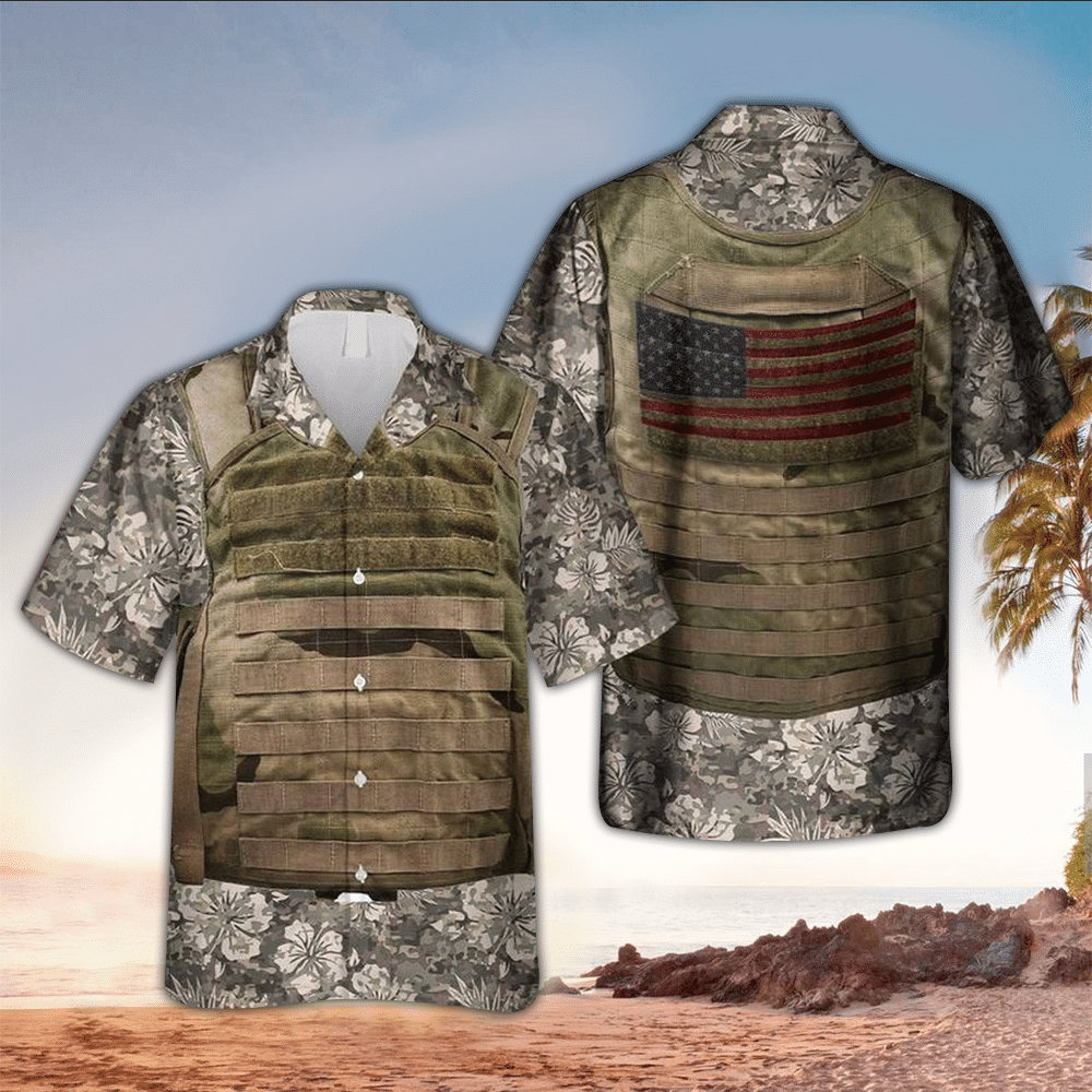 Tactical Shirt Tactical Hawaiian Shirt For Tactical Lovers Shirt for Men and Women