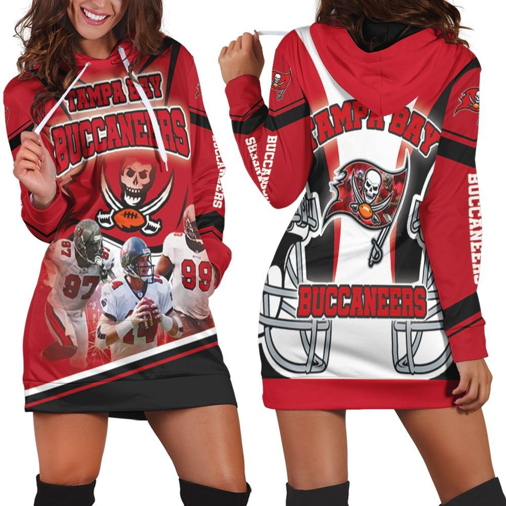 Tampa Bay Buccaneers 2021 Nfl Champs Hoodie Dress Sweater Dress Sweatshirt Dress