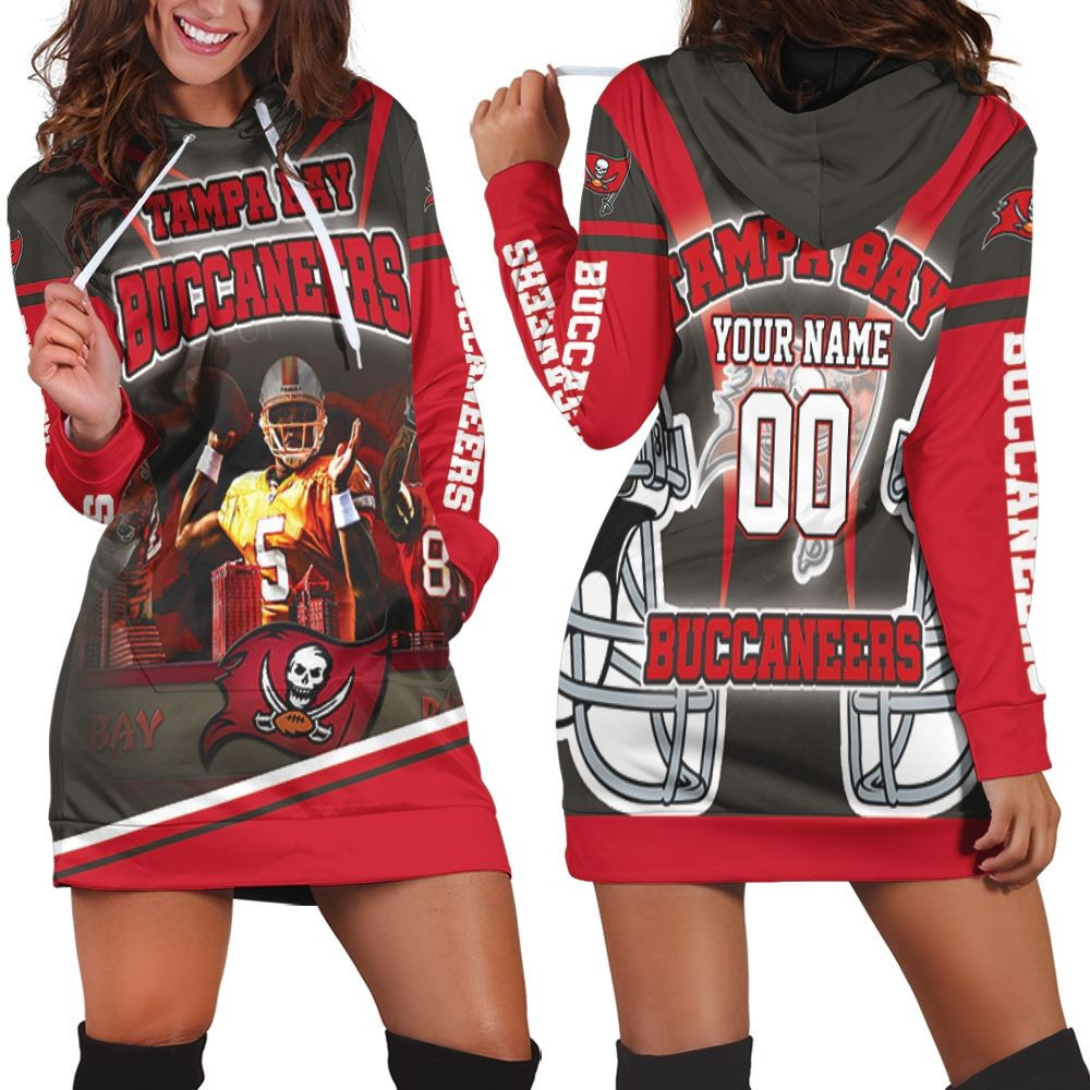 Tampa Bay Buccaneers 2021 Super Bowl Nfc South Champions Personalized Hoodie Dress Sweater Dress Sweatshirt Dress