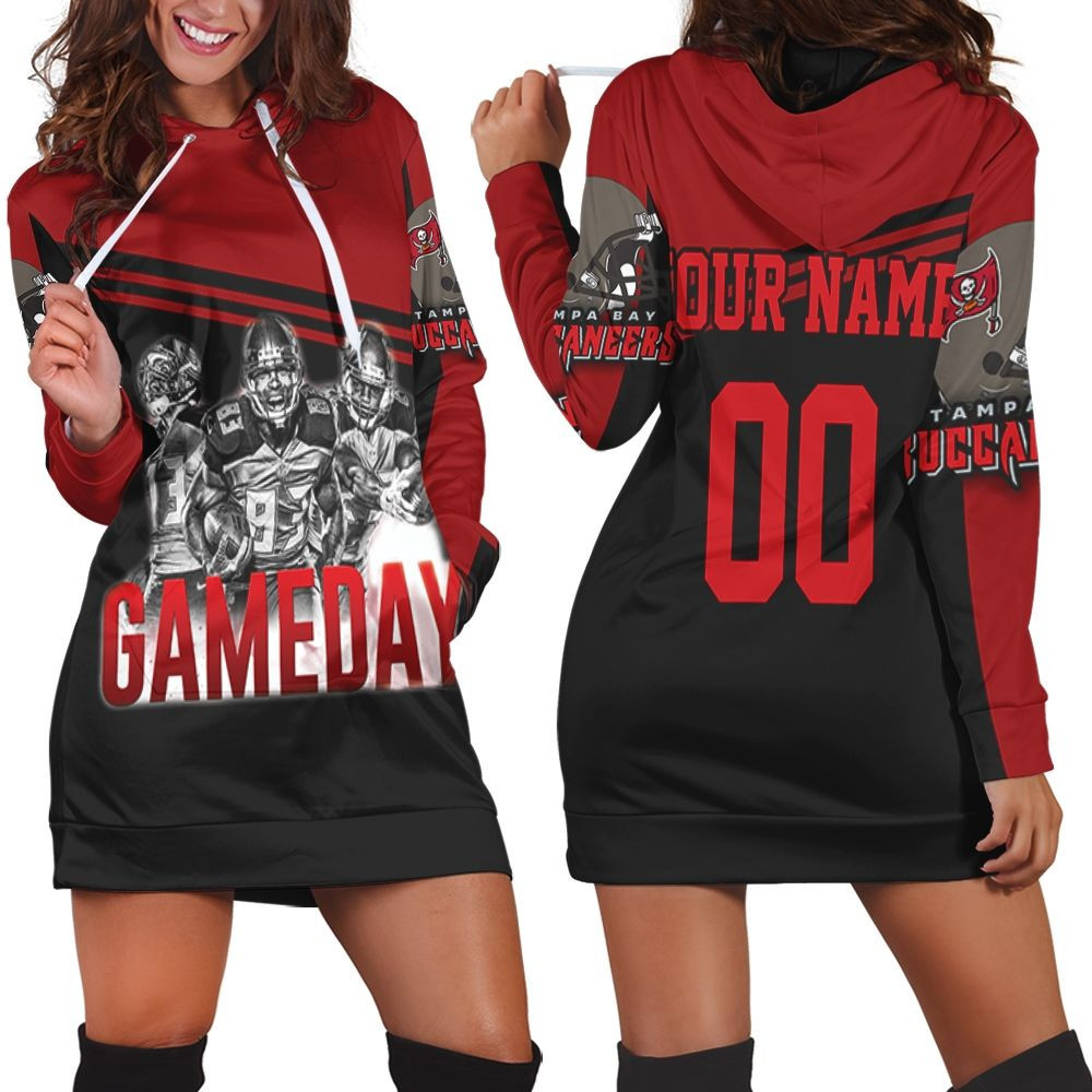Tampa Bay Buccaneers 4 Game Day Nfc South Division Champions Super Bowl 2021 Personalized Hoodie Dress Sweater Dress Sweatshirt Dress