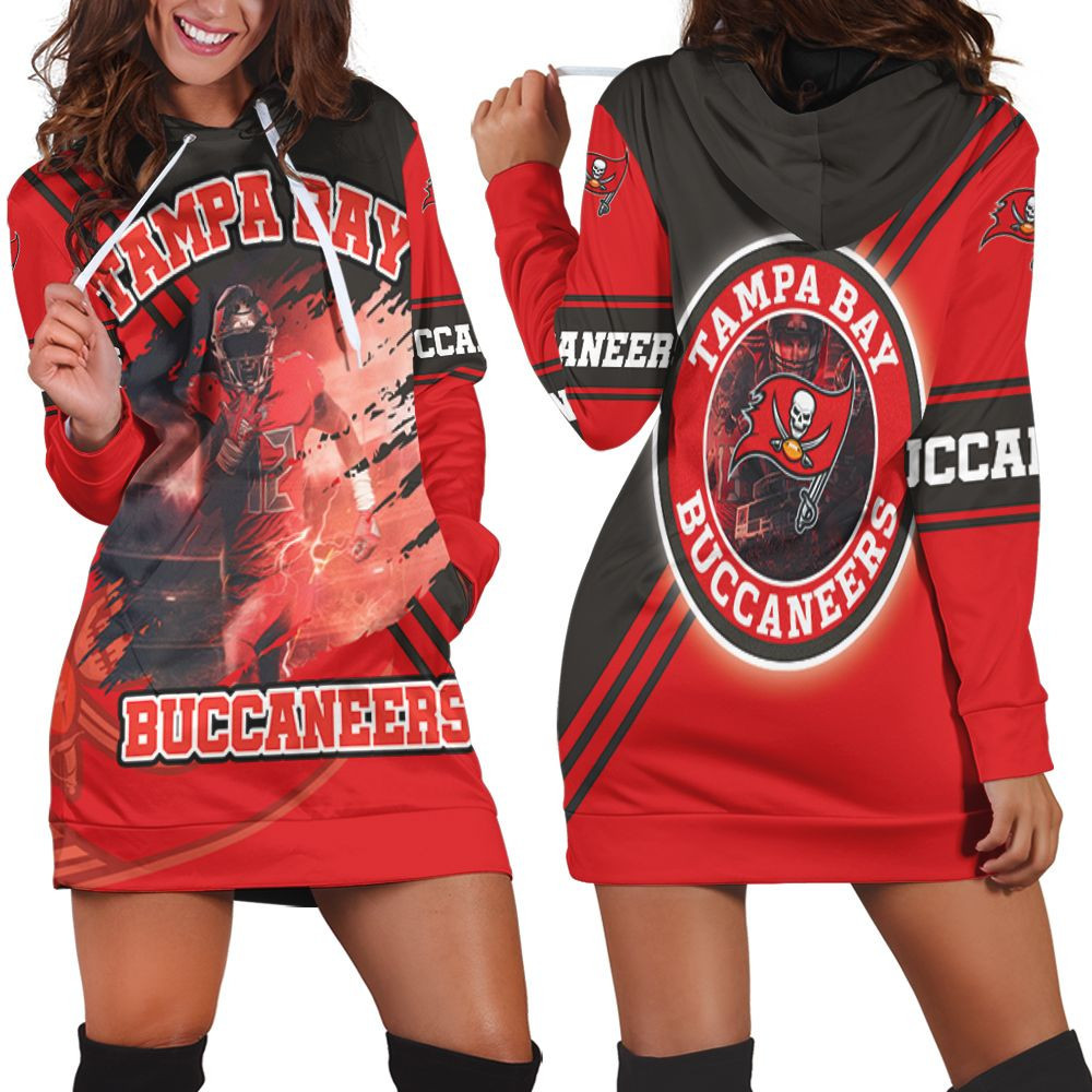 Tampa Bay Buccaneers Chris Godwin 14 For Fans Hoodie Dress Sweater Dress Sweatshirt Dress