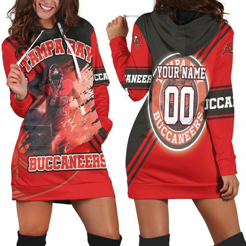 Tampa Bay Buccaneers Chris Godwin 14 For Fans Personalized Hoodie Dress Sweater Dress Sweatshirt Dress