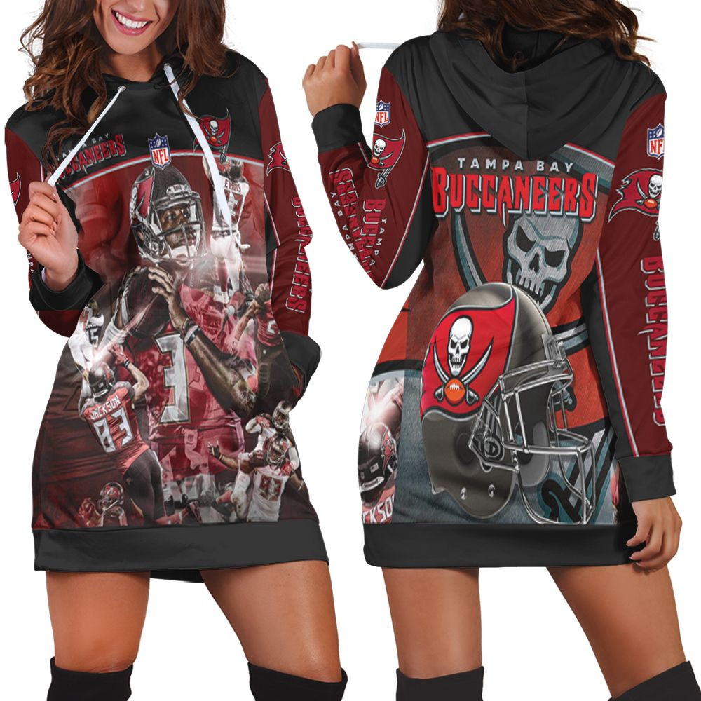 Tampa Bay Buccaneers Flag Nfc South Division Champions Super Bowl 2021 Hoodie Dress Sweater Dress Sweatshirt Dress