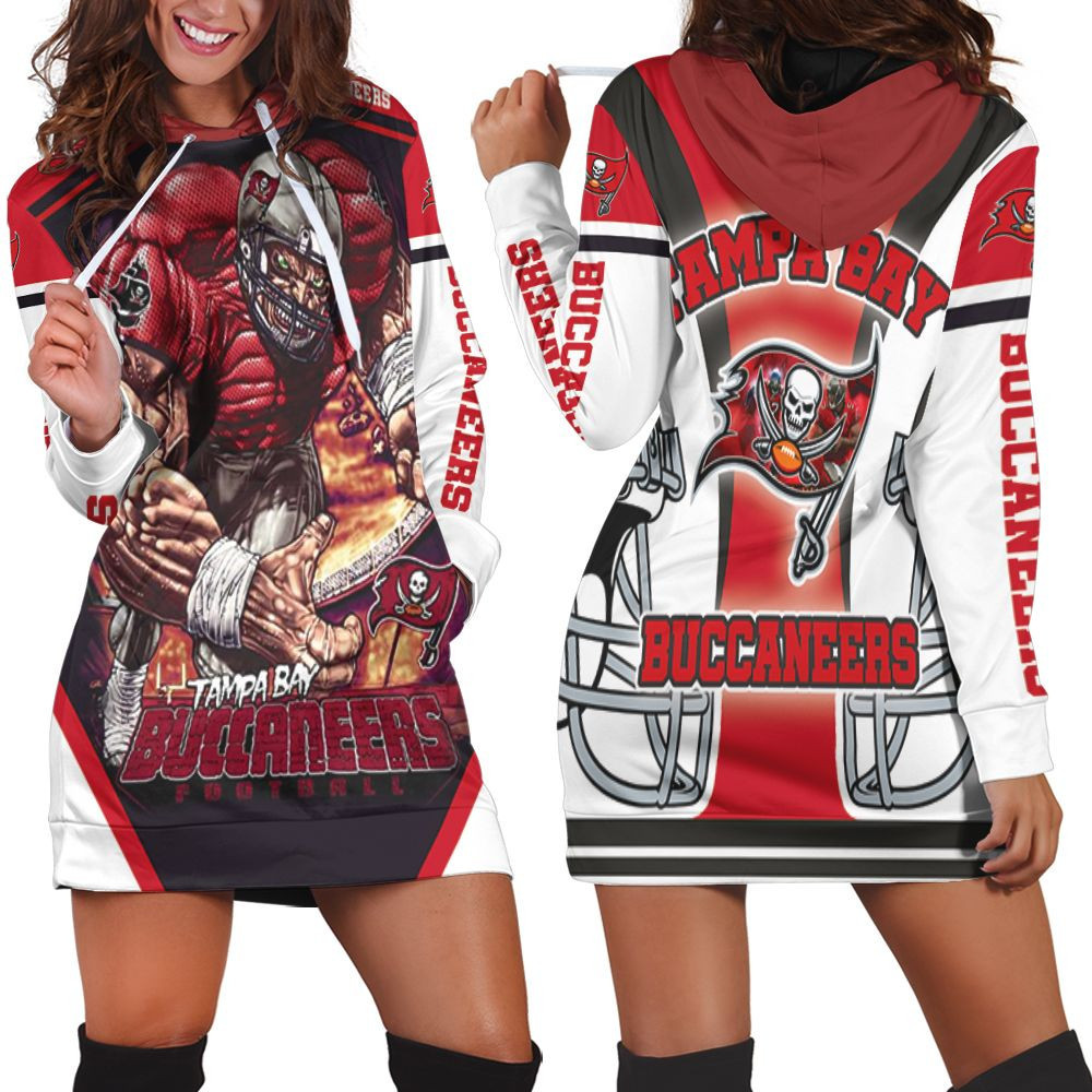 Tampa Bay Buccaneers Football Giant Player Nfc South Division Champions Super Bowl 2021 Hoodie Dress Sweater Dress Sweatshirt Dress