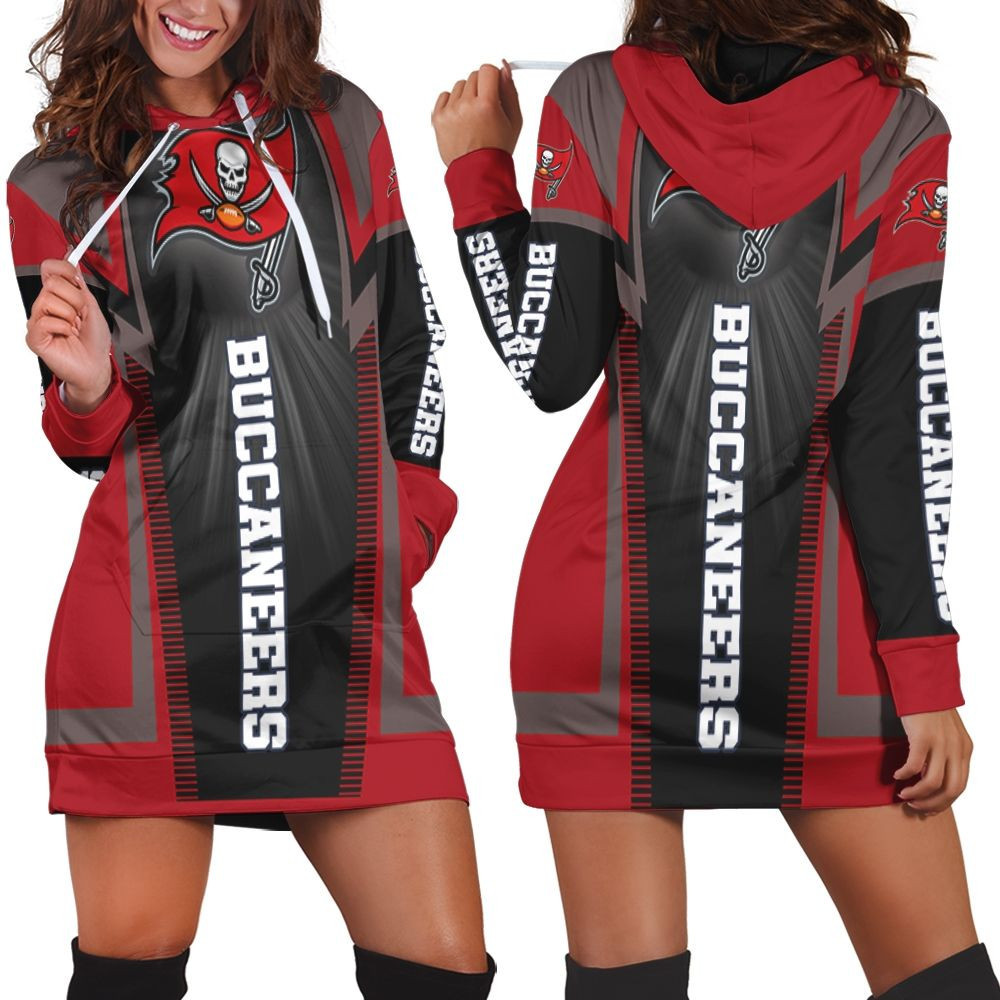 Tampa Bay Buccaneers For Fans Hoodie Dress Sweater Dress Sweatshirt Dress