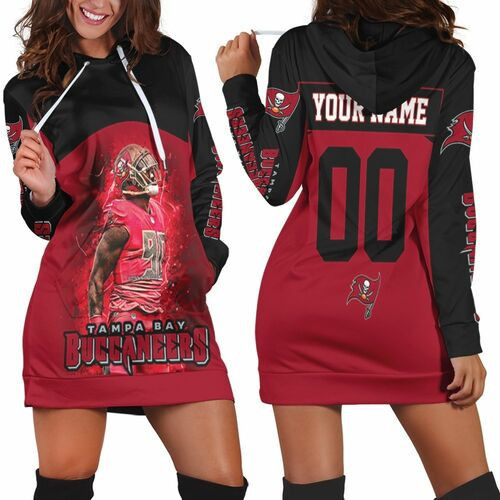 Tampa Bay Buccaneers Frank Picas 90 Legend For Fans 3d Hoodie Dress Sweater Dress Sweatshirt Dress