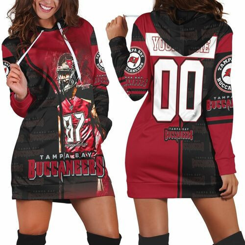 Tampa Bay Buccaneers Gronkowski Legend 87 3d Hoodie Dress Sweater Dress Sweatshirt Dress