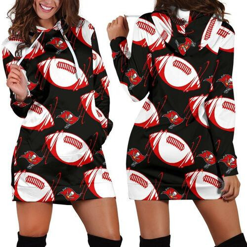 Tampa Bay Buccaneers Hoodie Dress Sweater Dress Sweatshirt Dress 3d All Over Print For Women Hoodie