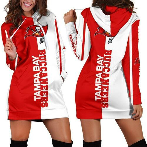 Tampa Bay Buccaneers Hoodie Dress Sweater Dress Sweatshirt Dress 3d All Over Print For Women Hoodie