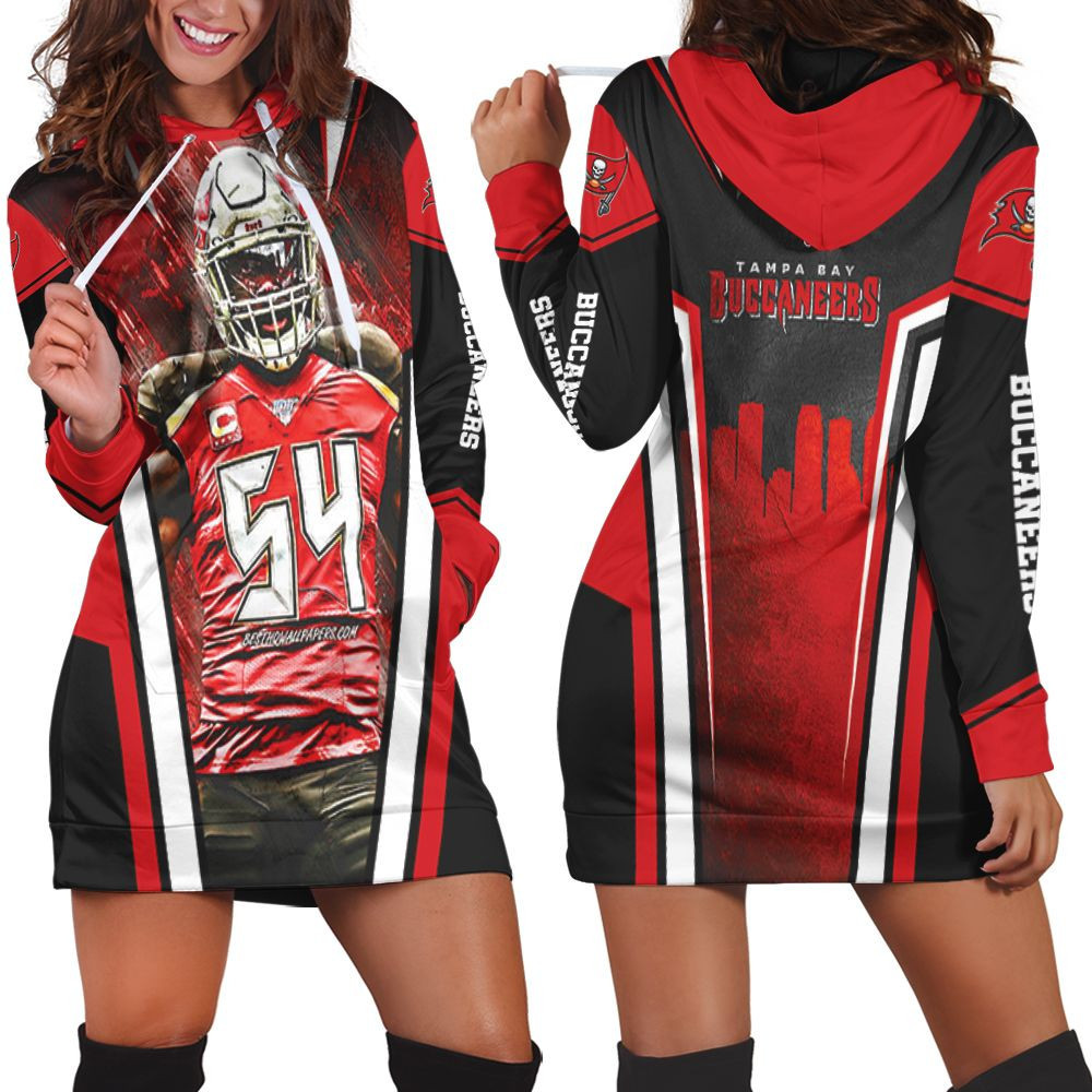 Tampa Bay Buccaneers Lavonte David Super Bowl Champions Hoodie Dress Sweater Dress Sweatshirt Dress