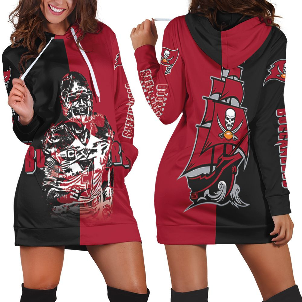 Tampa Bay Buccaneers Logo Jameis Winston Legend For Fan Hoodie Dress Sweater Dress Sweatshirt Dress