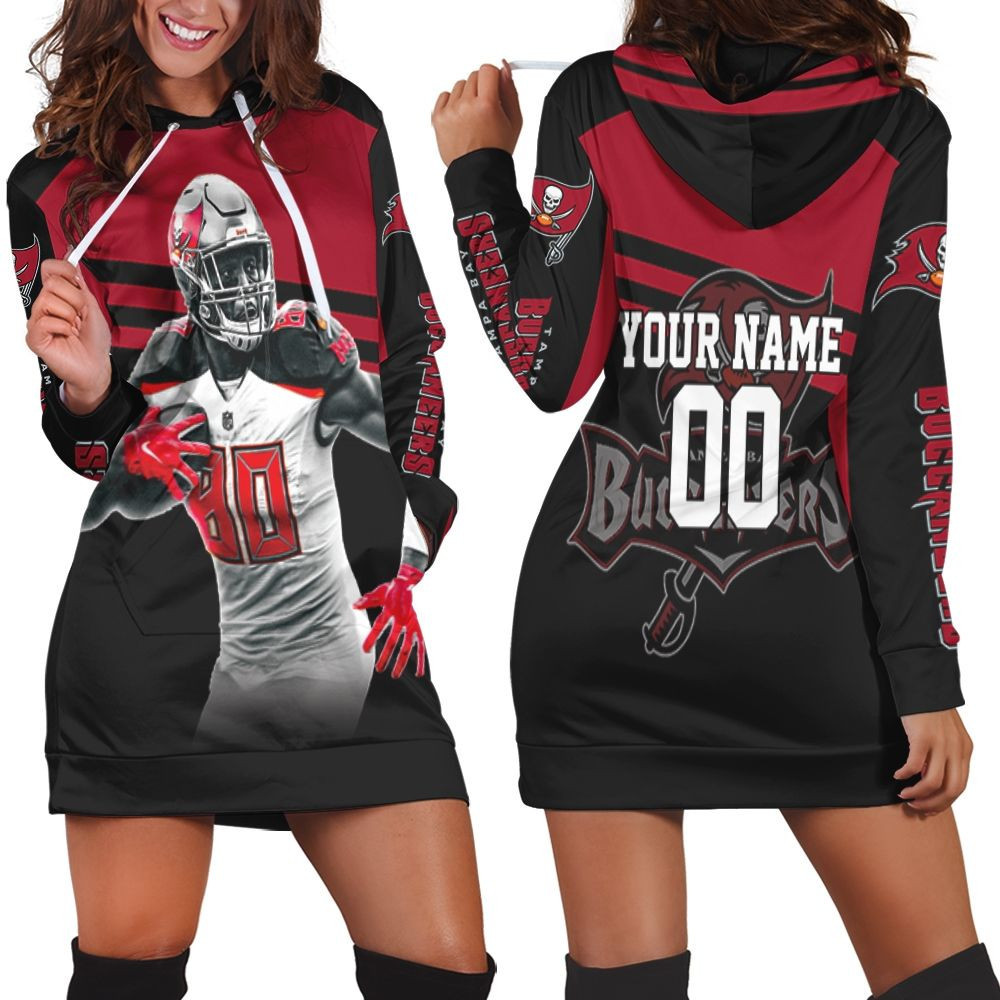 Tampa Bay Buccaneers Michael Clayton 80 For Fans Personalized Hoodie Dress Sweater Dress Sweatshirt Dress