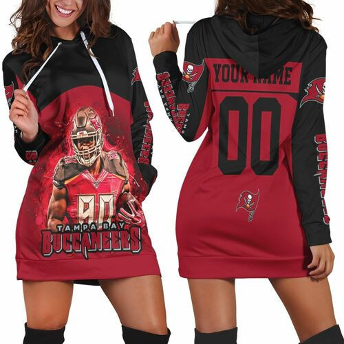 Tampa Bay Buccaneers Michael Clayton 80 Legend 3d Hoodie Dress Sweater Dress Sweatshirt Dress