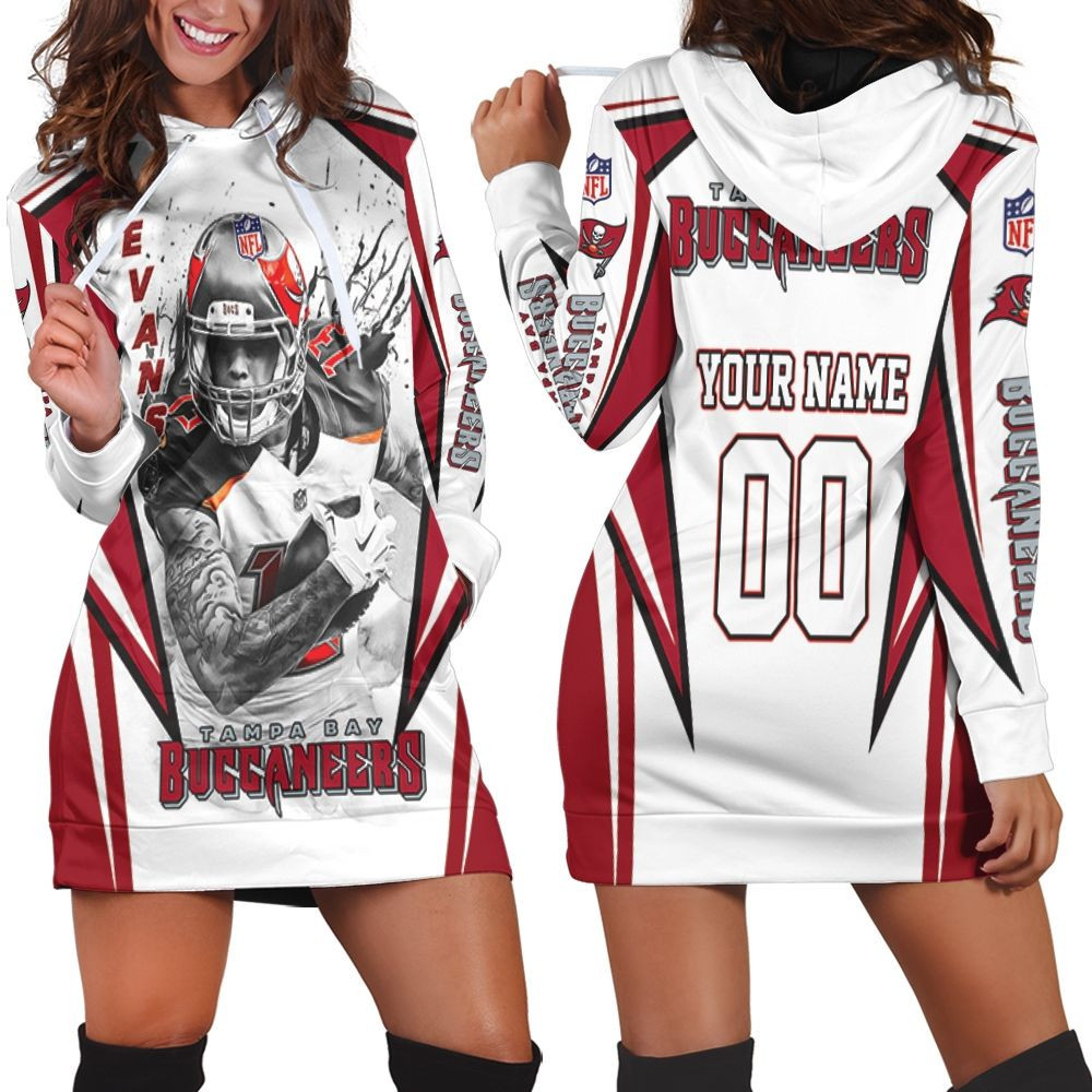 Tampa Bay Buccaneers Mike Evans 13 3d Hoodie Dress Sweater Dress Sweatshirt Dress