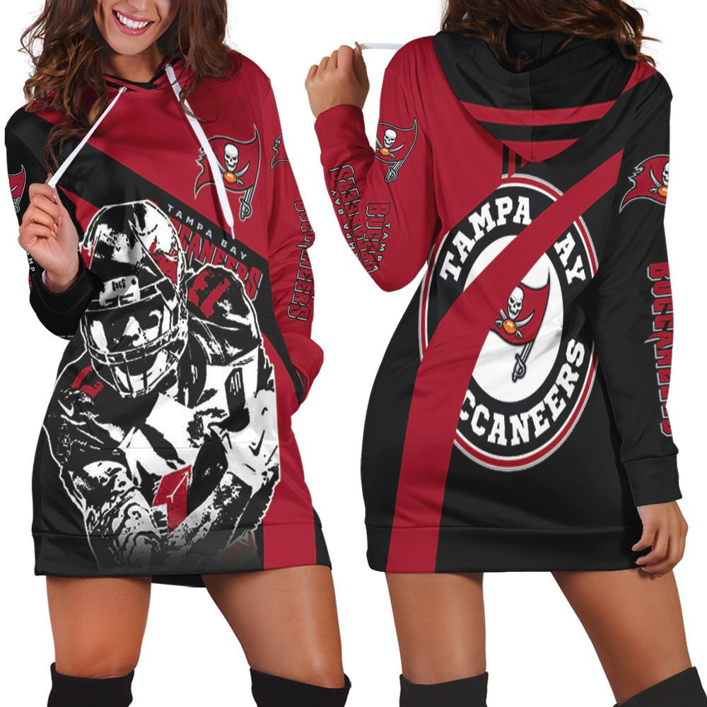 Tampa Bay Buccaneers Mike Evans 3d Hoodie Dress Sweater Dress Sweatshirt Dress